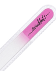 Pink Czech Glass Nail File