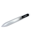 Black Czech Glass Nail File