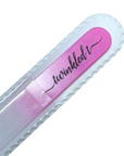 Pink Czech Glass Nail File