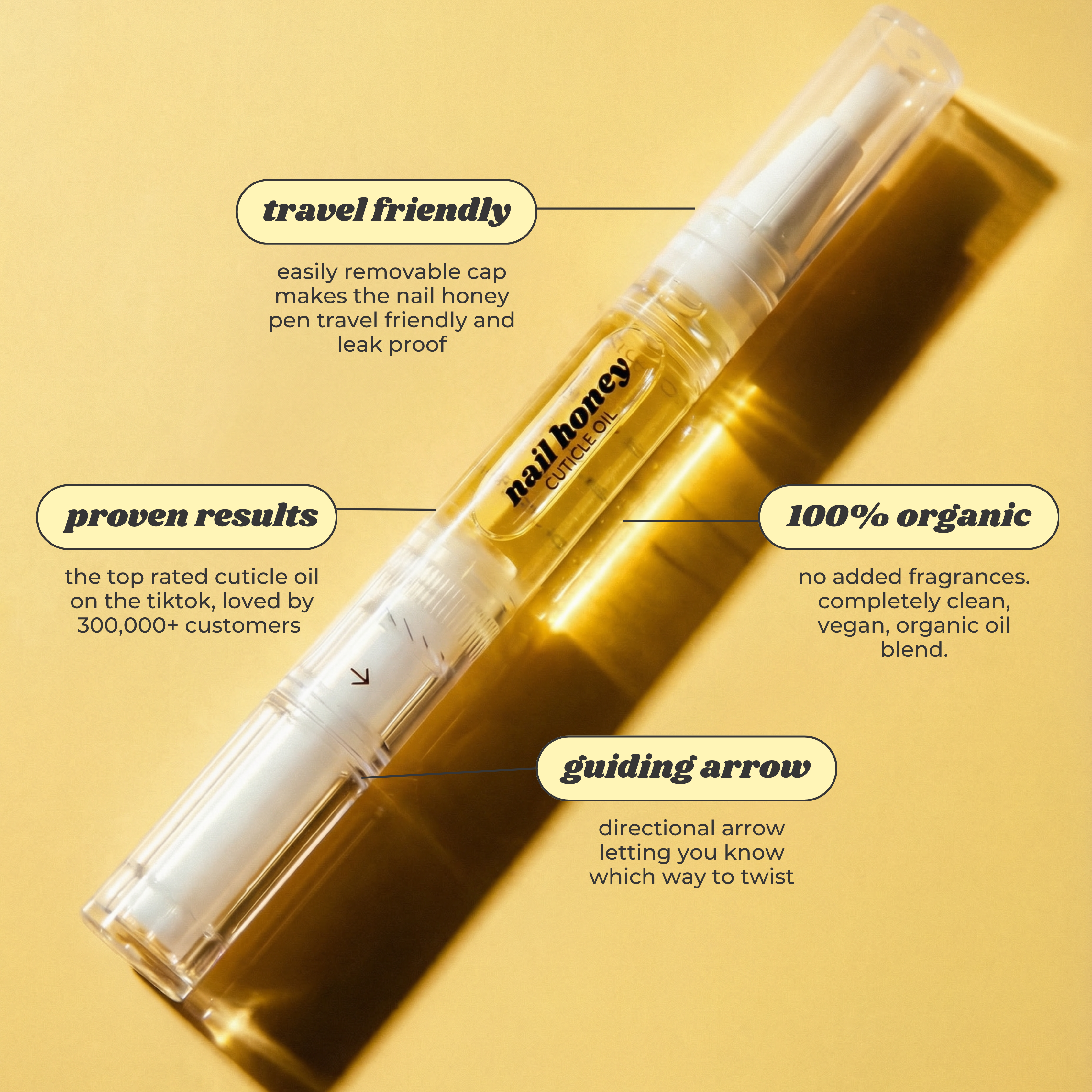 【EVER NAIL】Honey Drop Mag Yellow_Simple_Aesthetic_Skinca