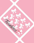 Dainty Bow Stencils