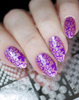 Floral Stamping Plate