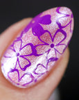 Floral Stamping Plate