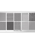 Geometric 2 Stamping Plate