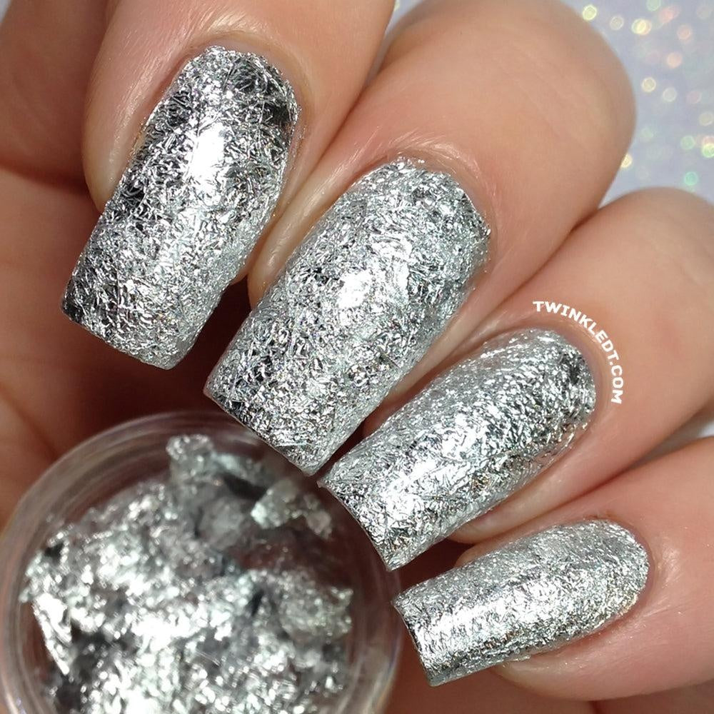 Silver Nail Foil Pot