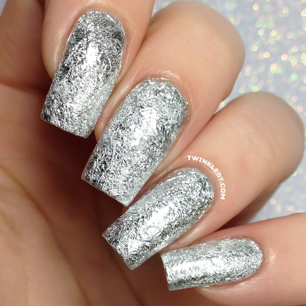 Silver Nail Foil Pot – Twinkled T