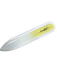 Mini Butter Yellow Czech Glass Nail File