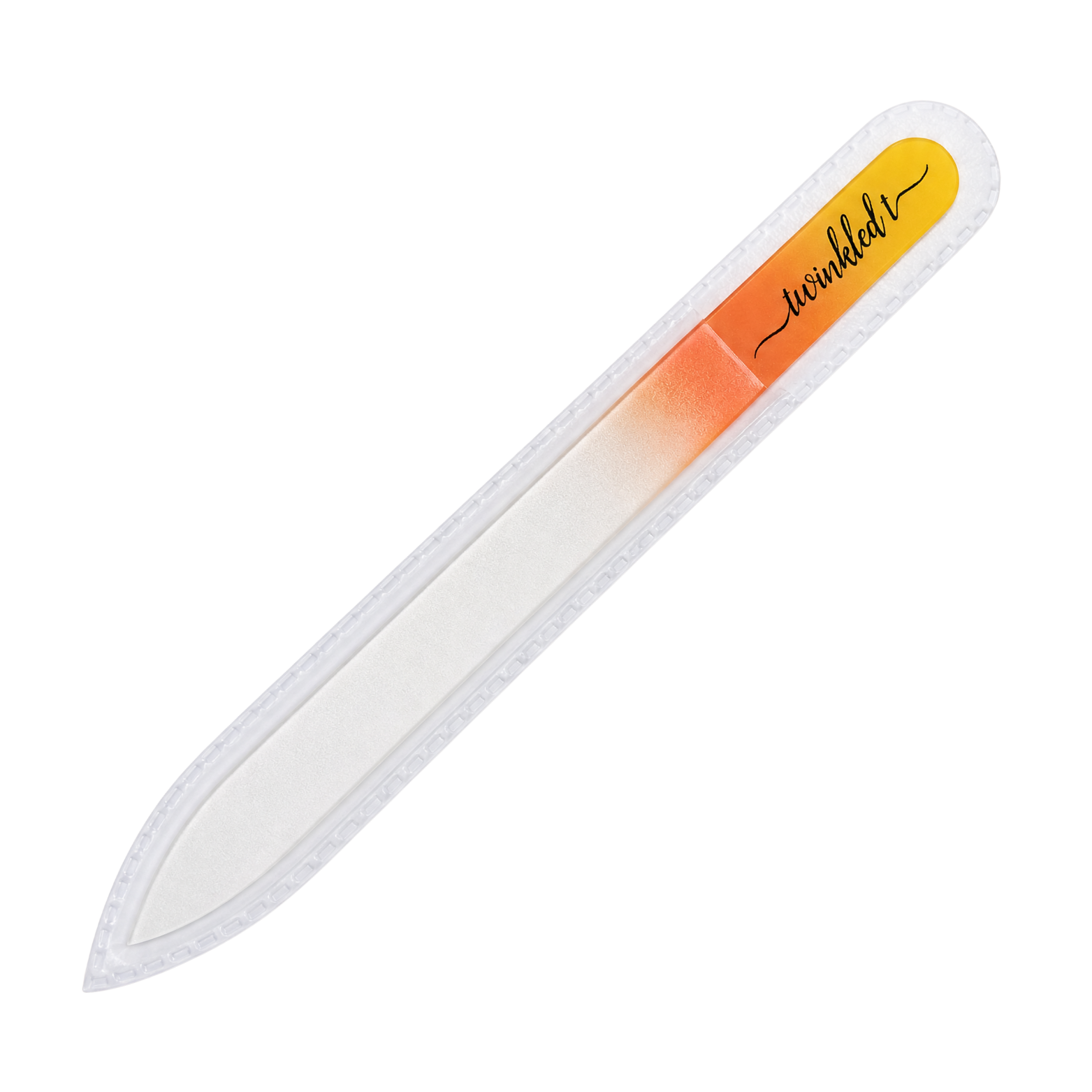 Sunrise Czech Glass Nail File