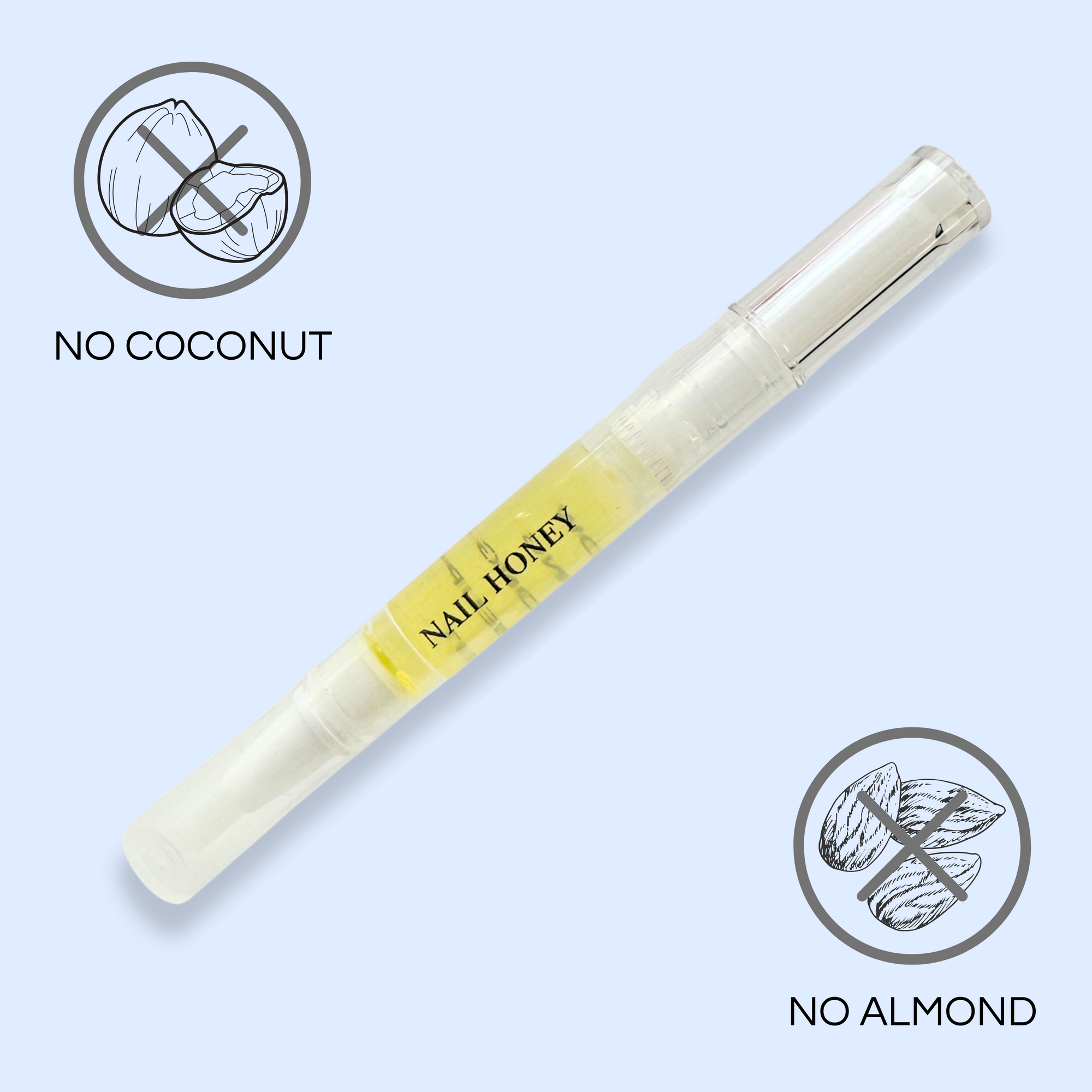 Organic Nail Honey Cuticle Oil - Nail Growth Oil