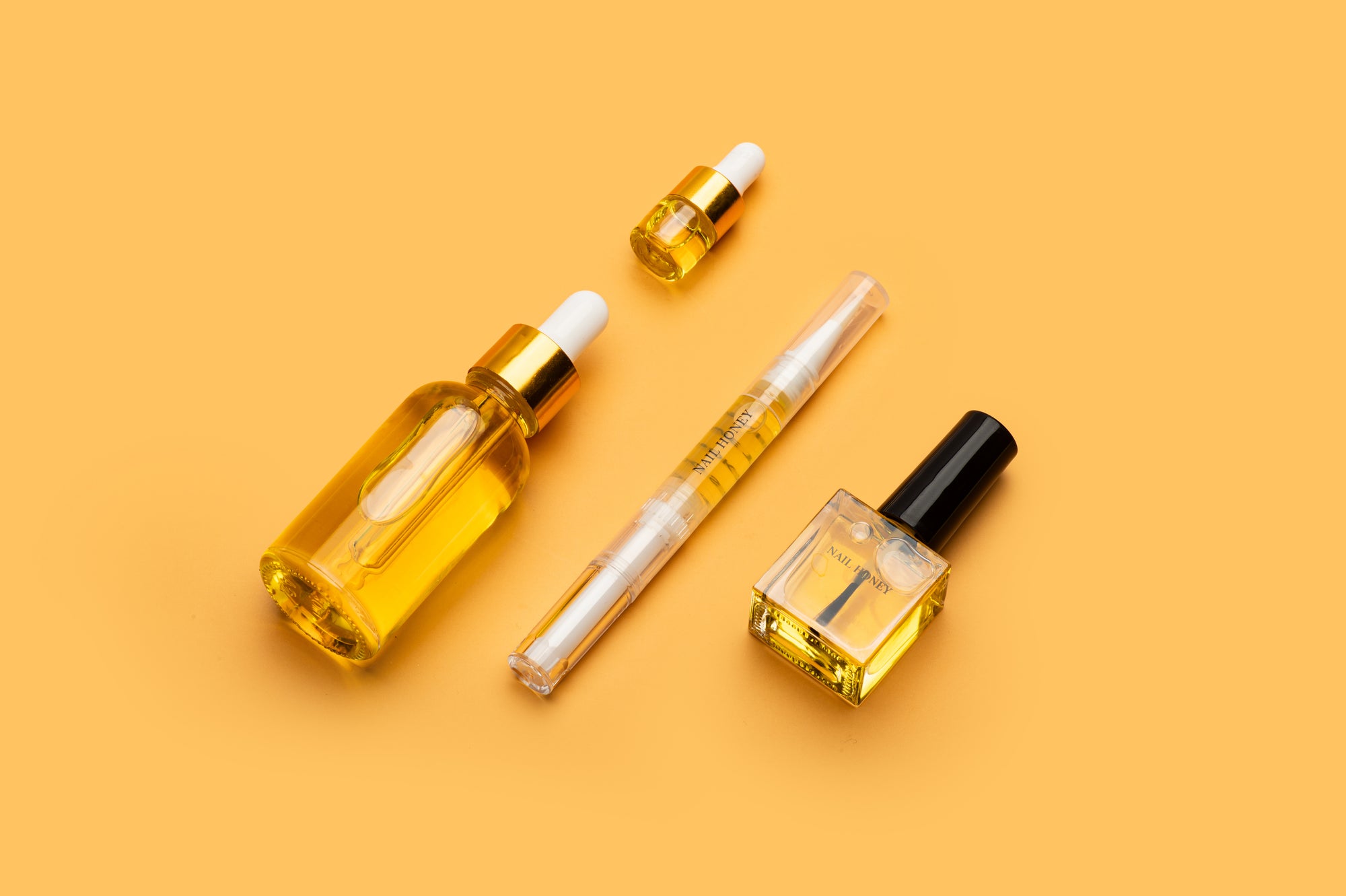 Organic Nail Honey Cuticle Oil - Nail Growth Oil