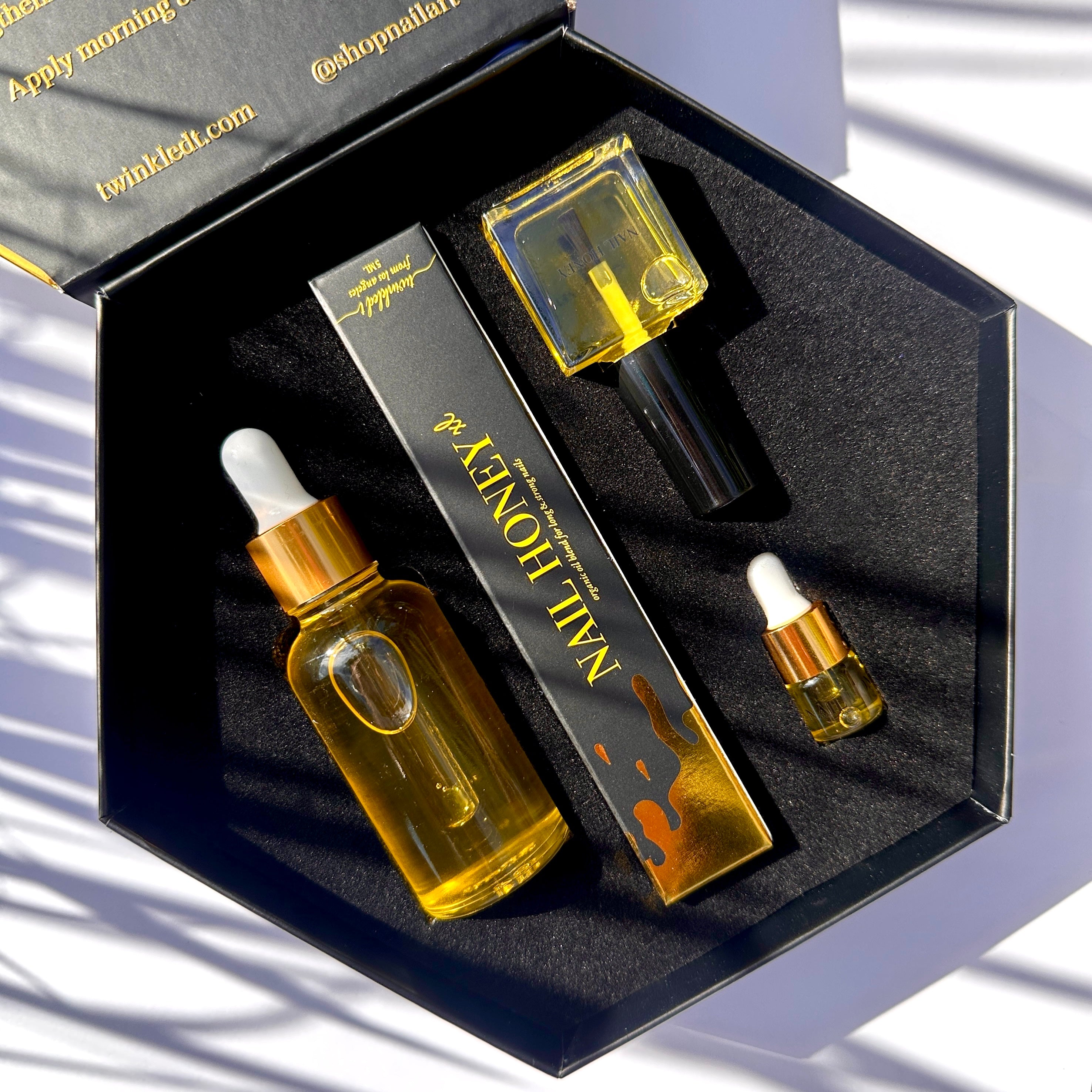 Organic Nail Honey Cuticle Oil - Nail Growth Oil – Twinkled T