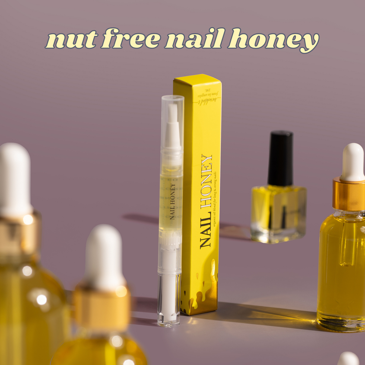 Nut-Free) Nail Honey Cuticle Oil – Twinkled T