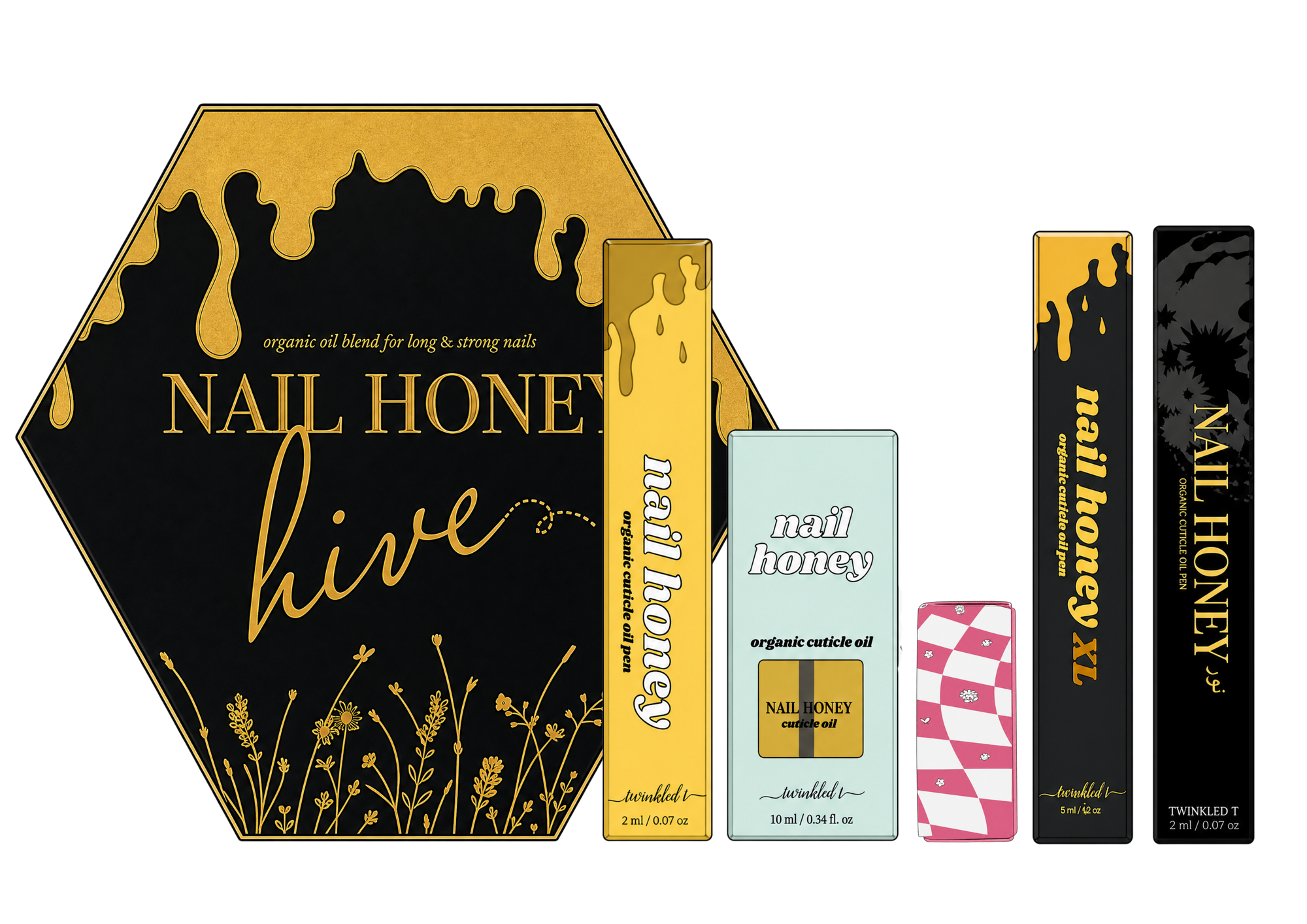 applying nail honey