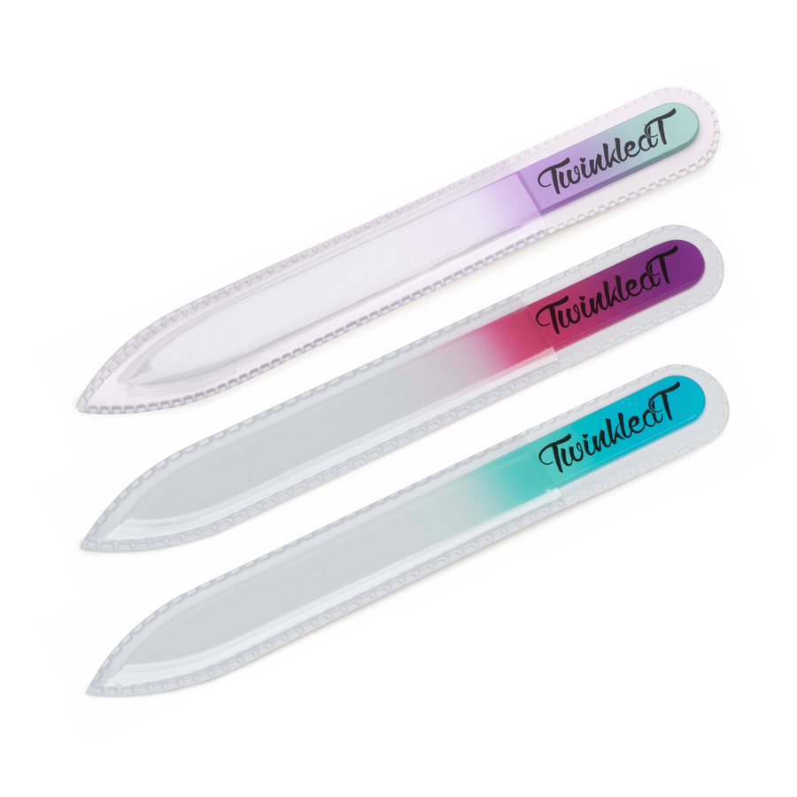 Czech Glass 3 Nail File Bundle