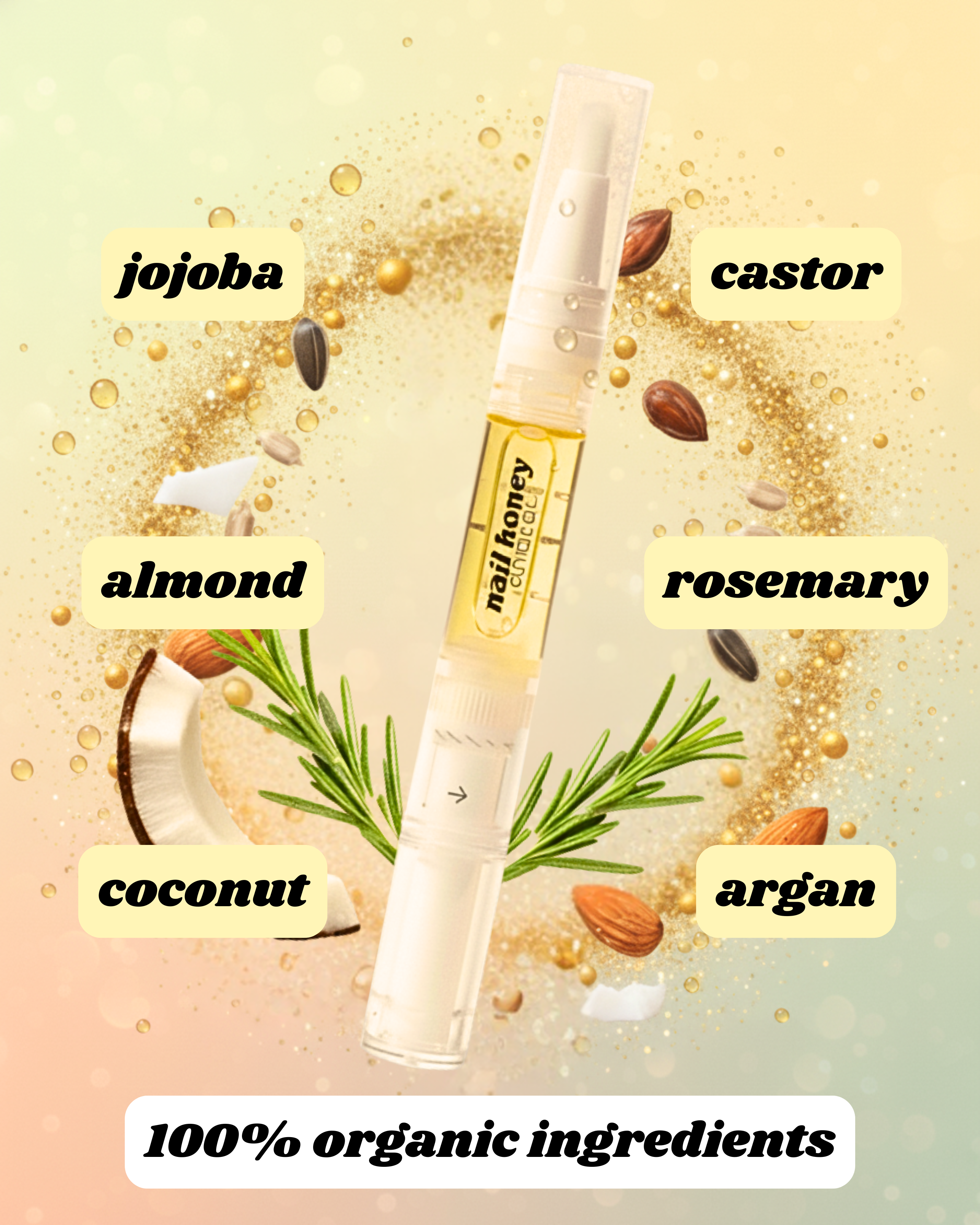 Twinkled T Nail Honey Cuticle Oil Pen - Thumbnail 5