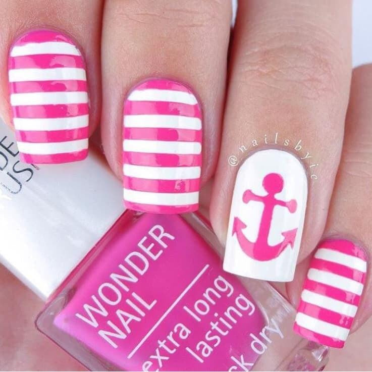 nail designs with anchors