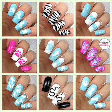 Animal Nail Vinyl Variety Pack