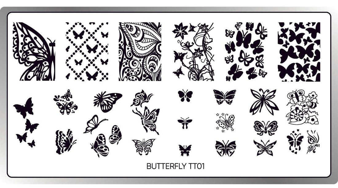 Butterfly Stamping Plate