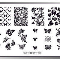 Butterfly Stamping Plate