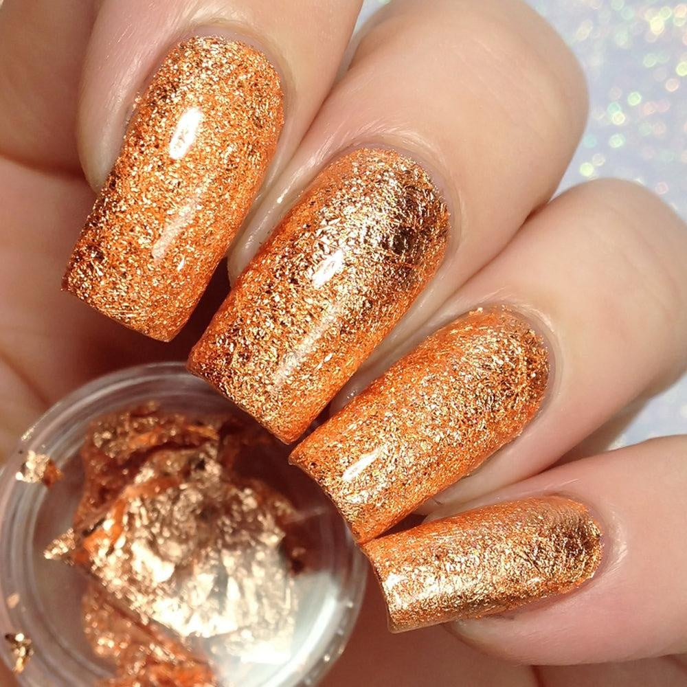 Multicolored Gold Nail Foil Pot – Twinkled T