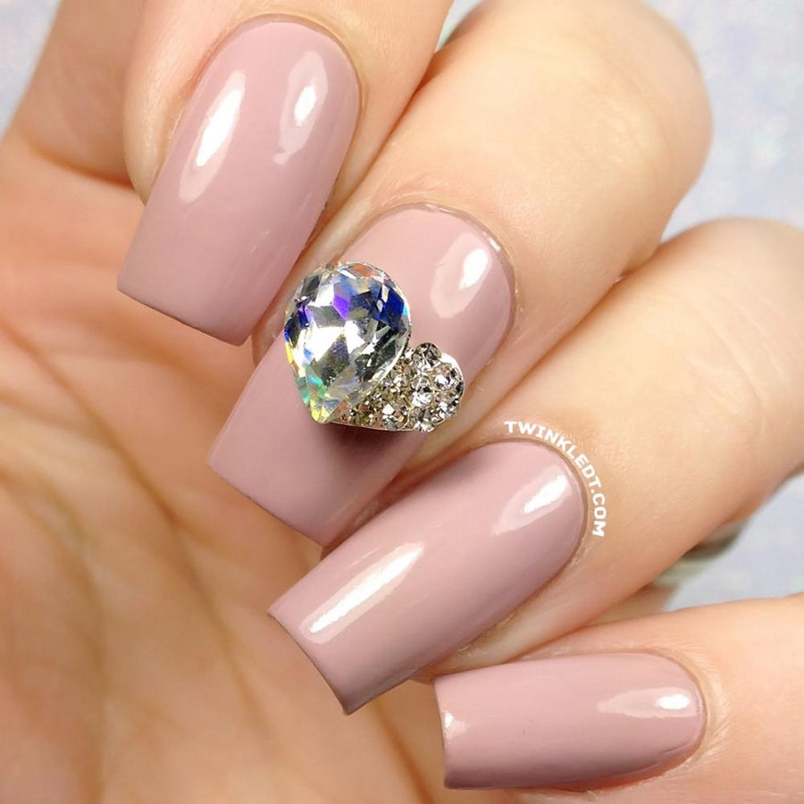 Crystal Heart Charm