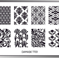 Damask 02 Stamping Plate