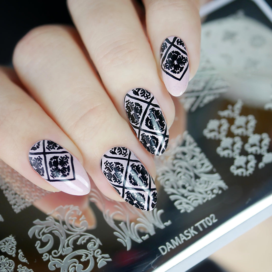 Damask 02 Stamping Plate