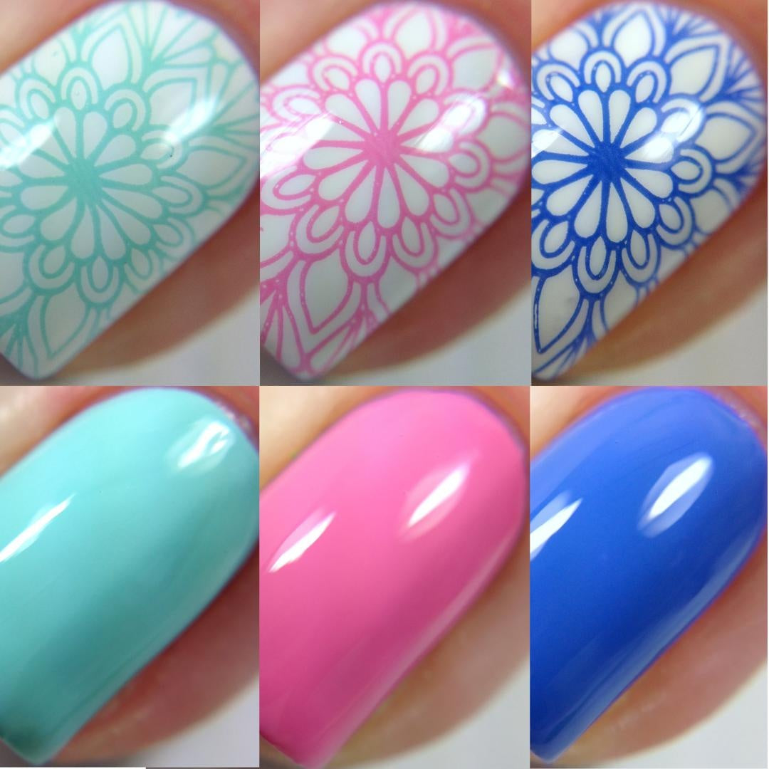 Spring Break Stamping Polish Bundle