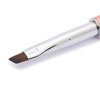 Rose Gold Vegan Clean Up Brush W Cap