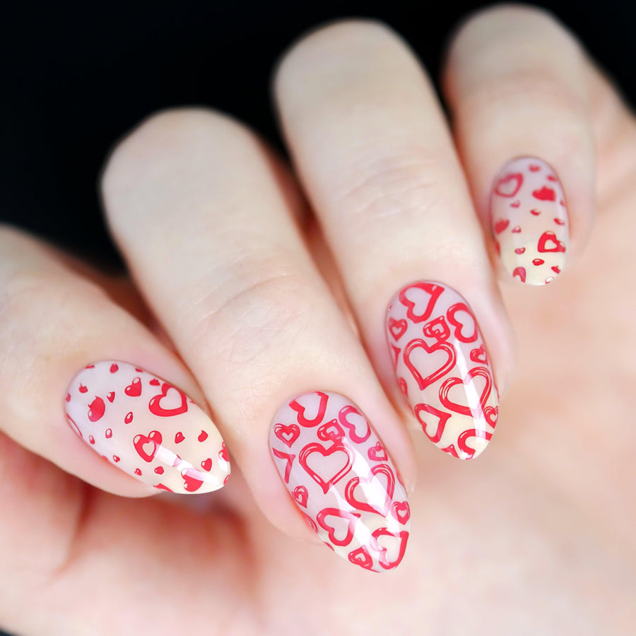 Hearts Stamping Plate