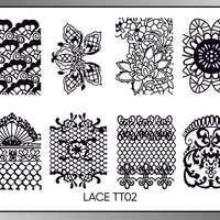 Lace 02 Stamping Plate