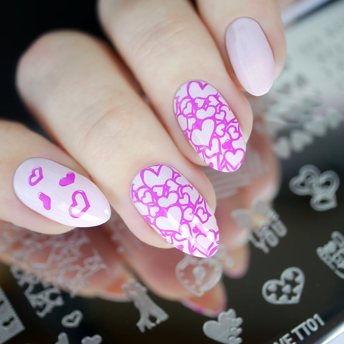 Love Stamping Plate