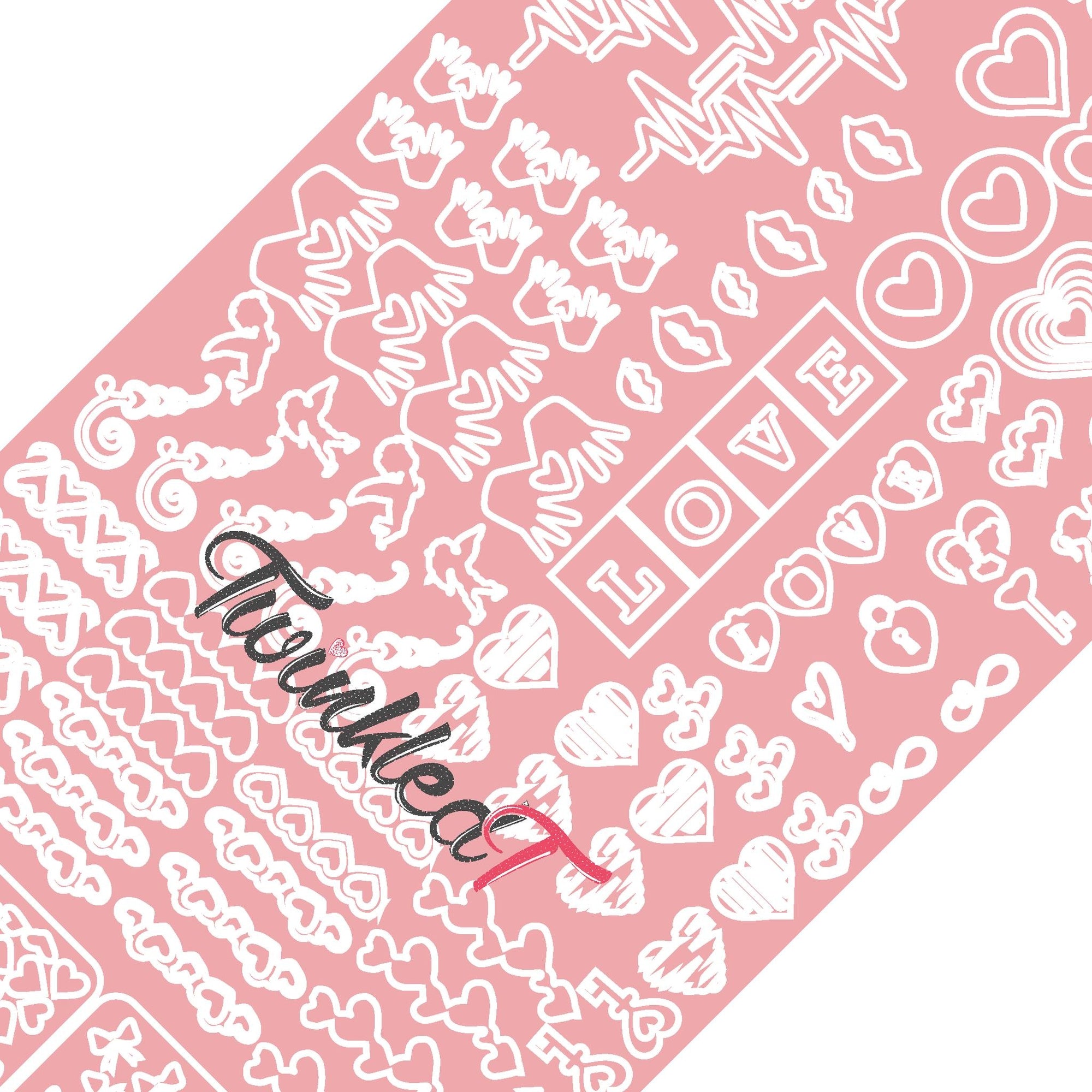 Love Variety Sheet Vinyls