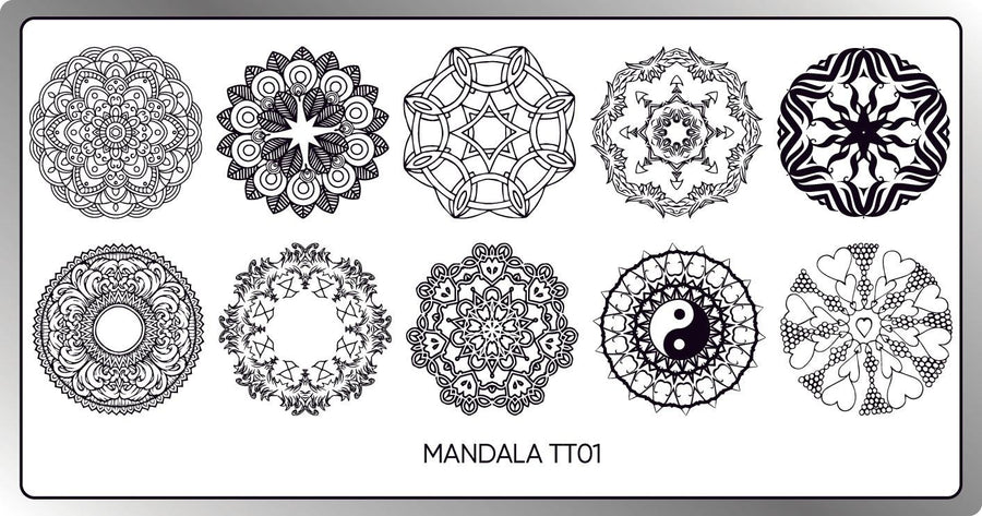 Mandala 01 Stamping Plate