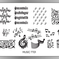 Music Stamping Plate