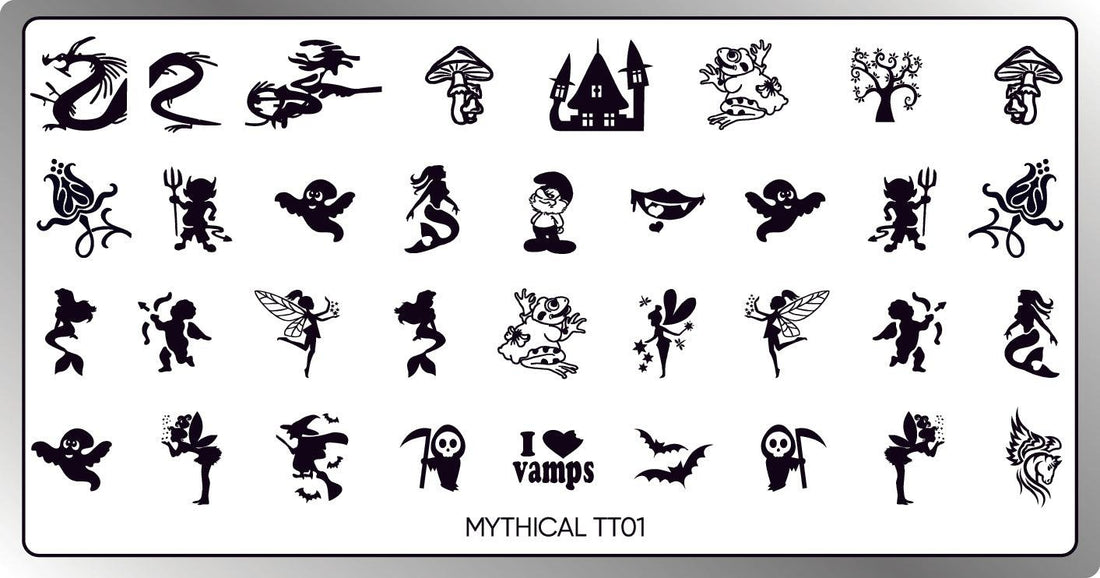 Mythical Stamping Plate
