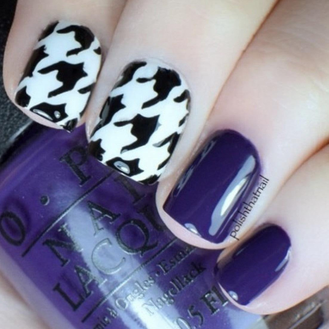 Houndstooth Stencils