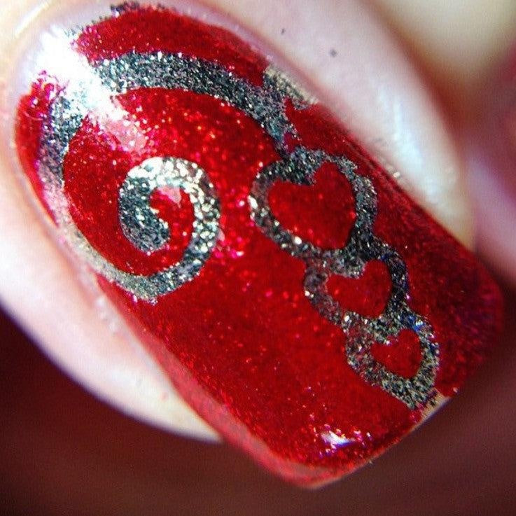 Swirly Hearts Vinyls