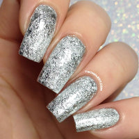 Silver Nail Foil Pot