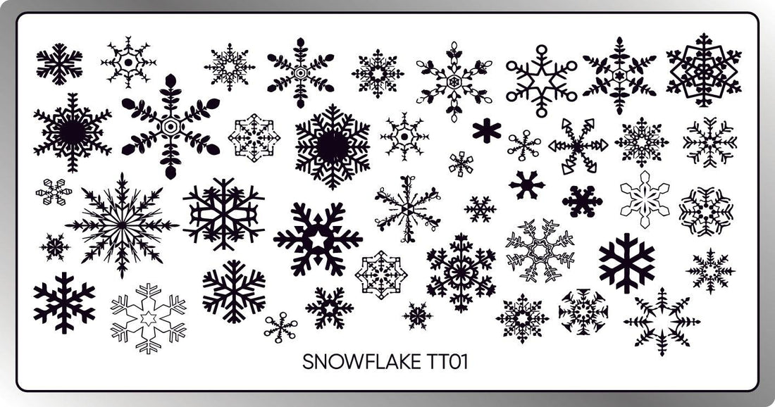 Snowflake Stamping Plate