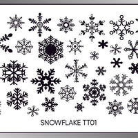 Snowflake Stamping Plate