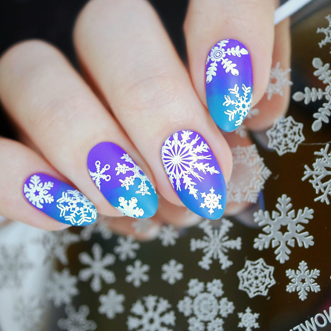 Snowflake Stamping Plate