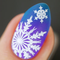 Snowflake Stamping Plate