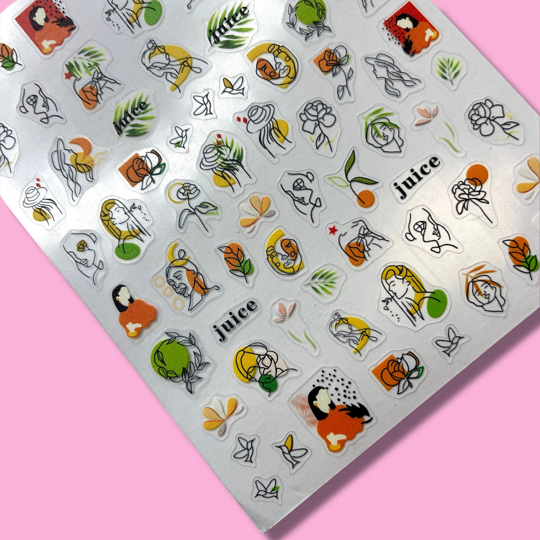 Abstract 09 Stickers