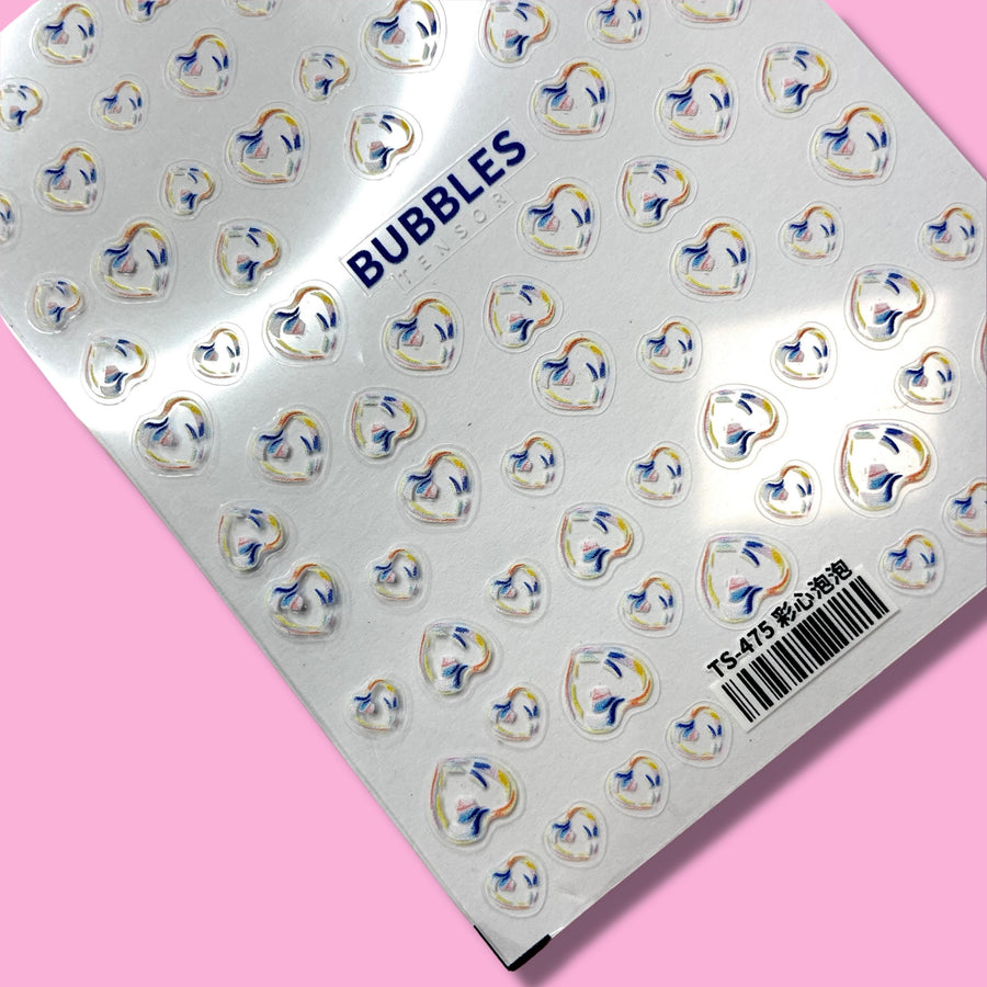 Bubble 02 Nail Stickers
