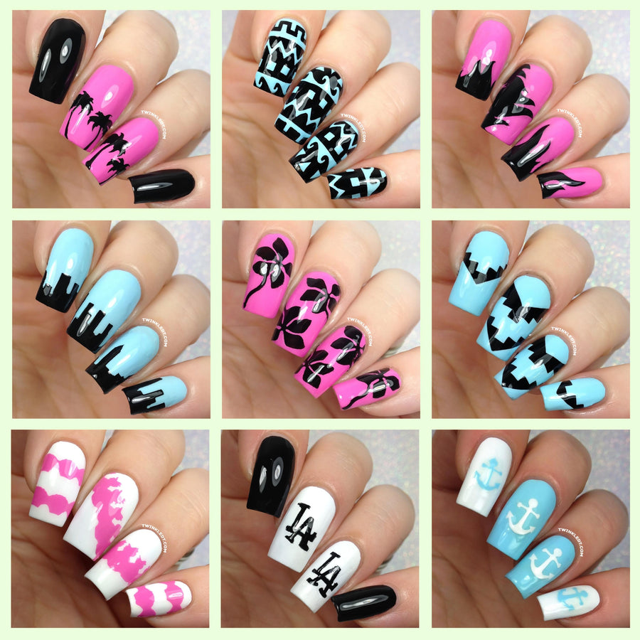 Cheap nail outlet vinyls