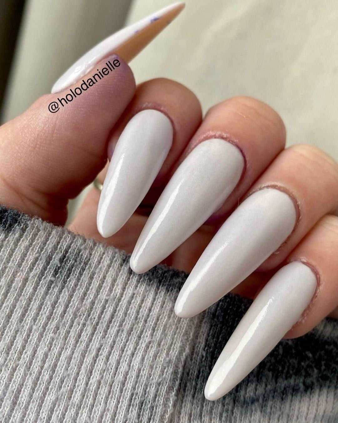 Gel Extension Tips - Stiletto ♥︎ Clear ♥︎ Long