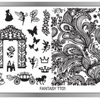 Fantasy Set - Plate, Polishes, Stamper, & Scraper