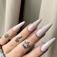 Gel Extension Tips - Stiletto ♥︎ Clear ♥︎ Long