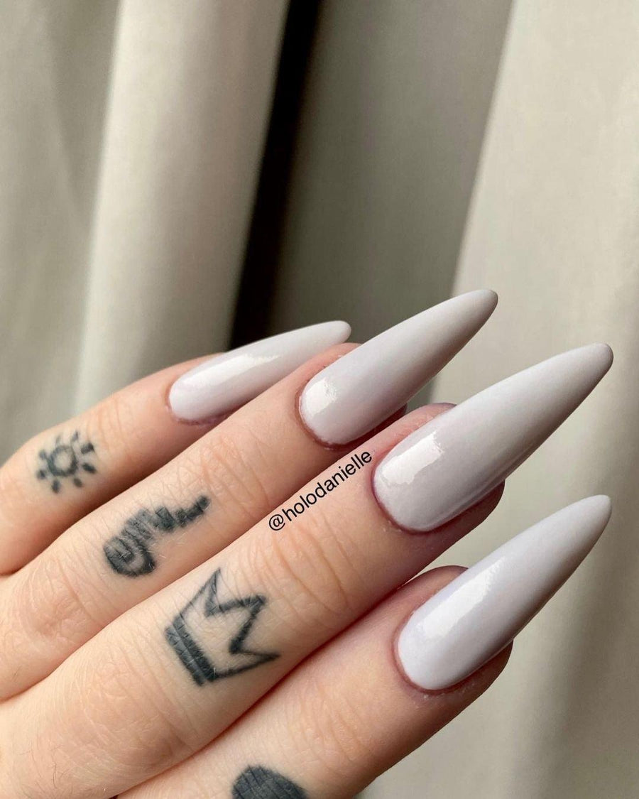 Gel Extension Tips - Stiletto ♥︎ Clear ♥︎ Long